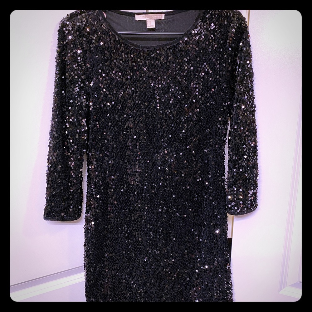 Sequin Holiday Party Dress